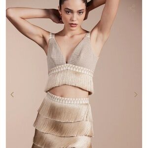 PatBO Fringe Gold top